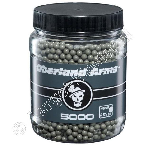 Oberland Arms BLACK LABEL Airsoft BB 6mm 0.12 gram content 5000